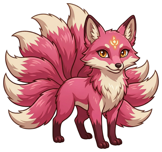 Kitsune Legendary joven de KairSun — skin real de la app